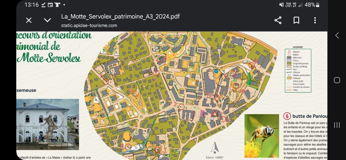 Parcours patrimonial la Motte Servolex , parcours à La Motte Servolex 