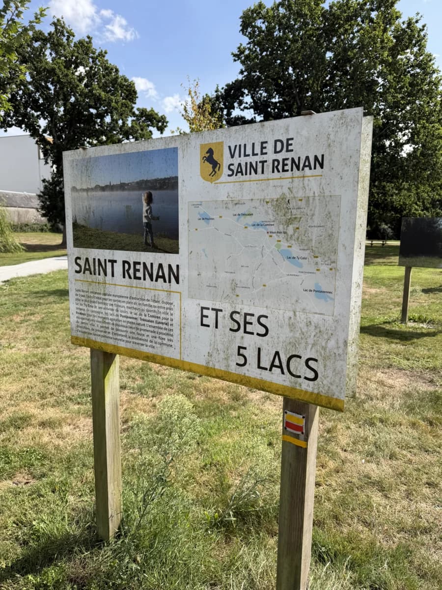 À la découverte de Saint-Renan : entre histoire, lacs et patrimoine, parcours à Saint-Renan