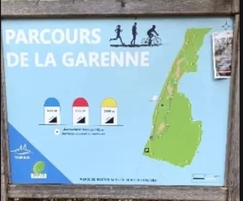 Découverte du parc de la garenne , parcours à Tournus