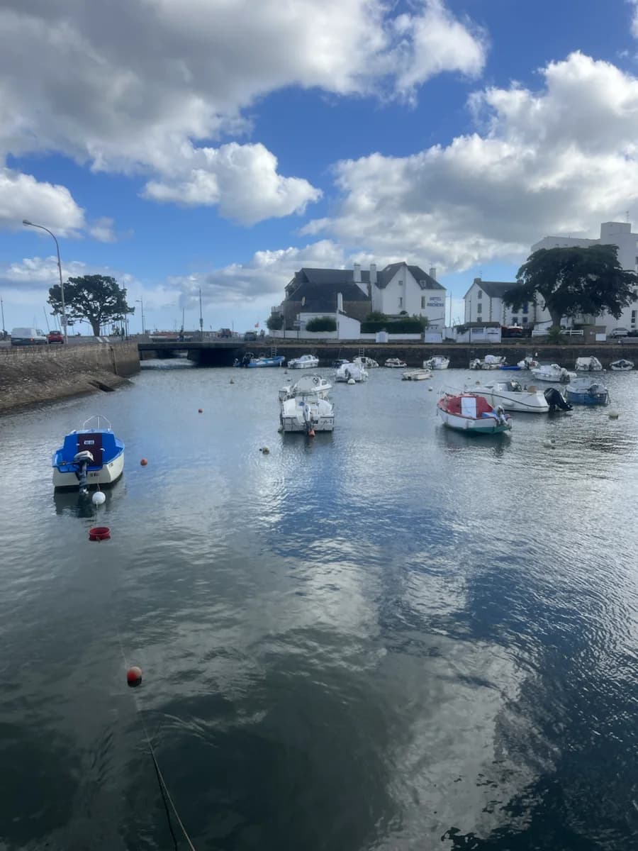 Carnac plage, parcours à Carnac