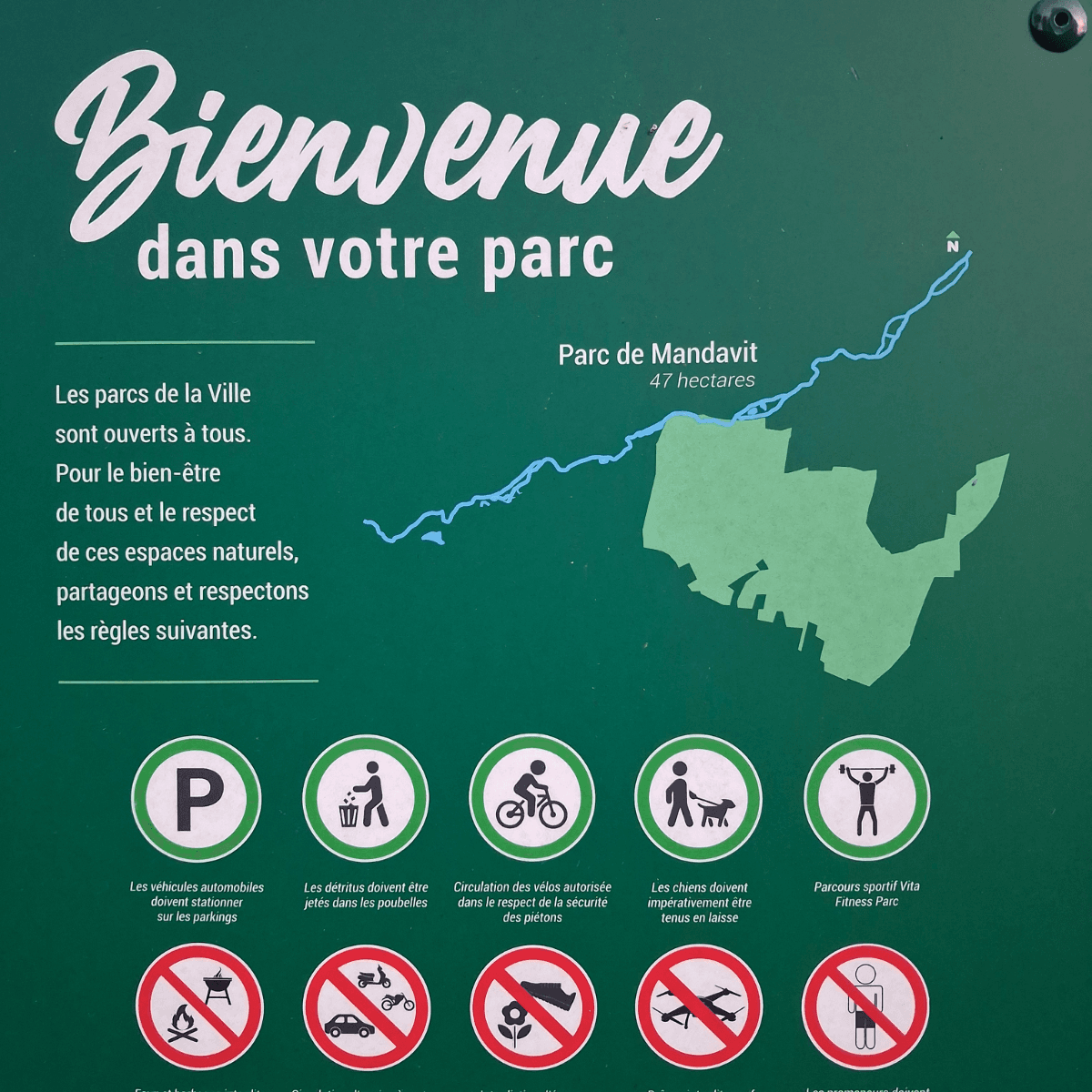 Parc de Mandavit - GRADIGNAN, parcours à Gradignan